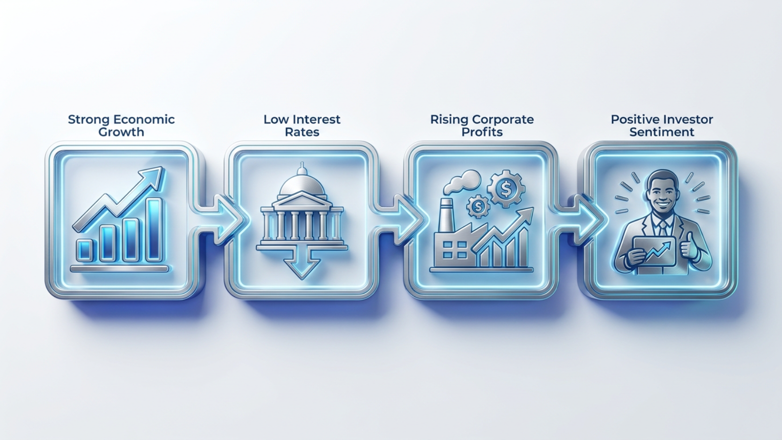 bull market causes economic growth interest rates